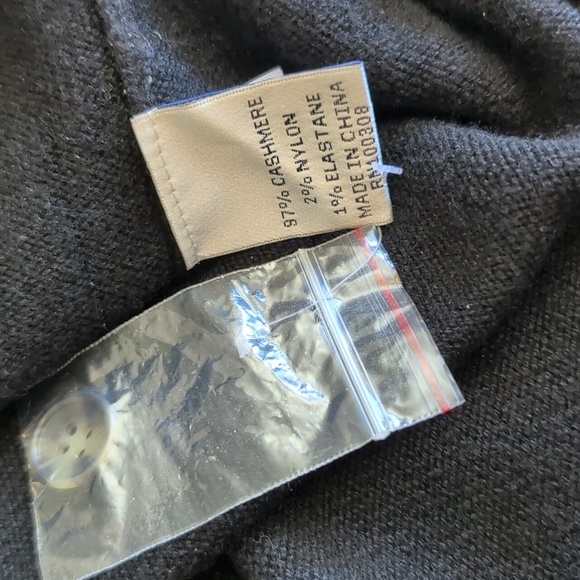 Peter Millar Mens Lrg Crown Comfort Cashmere Sweater Black Classic Contemporary - Picture 8 of 8